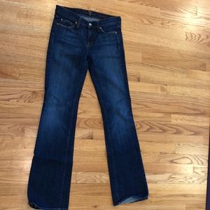 7 for all mankind jeans, bootcut, 26